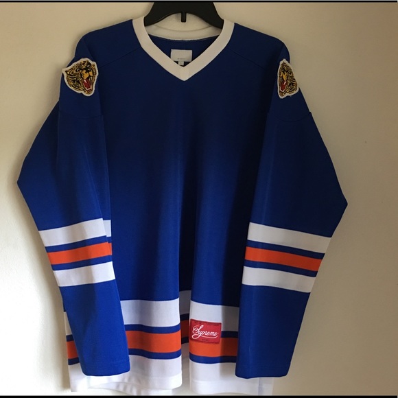 supreme freaky hockey jersey